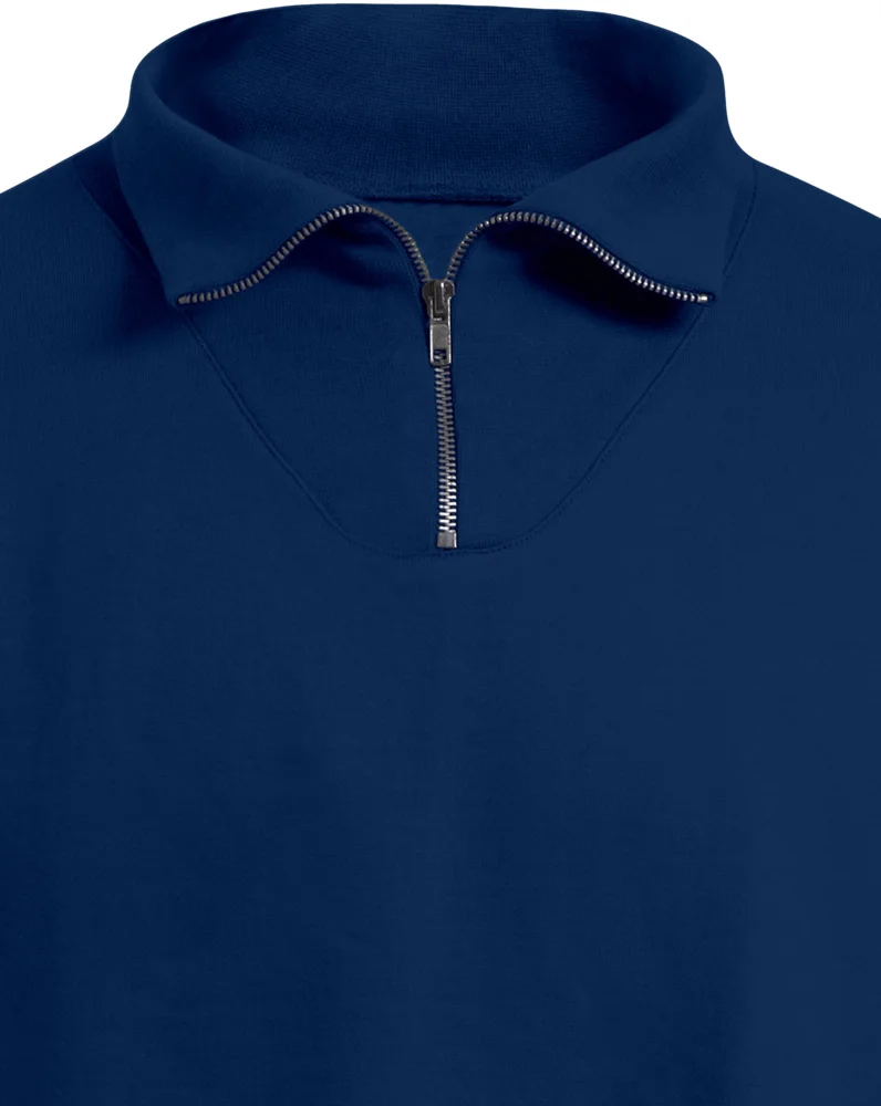 Men's sweater with 1/4 zip "Troyer"