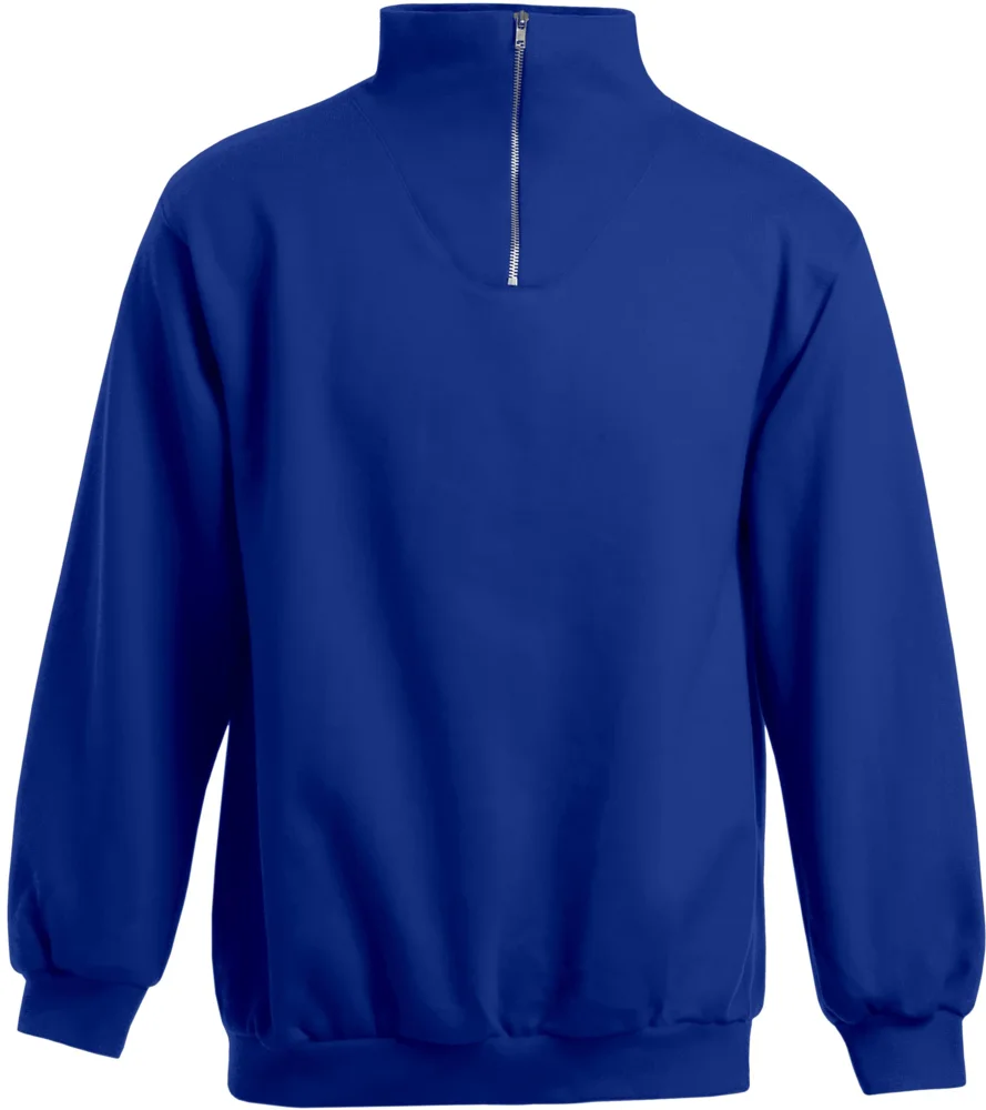 Men's sweater with 1/4 zip "Troyer"
