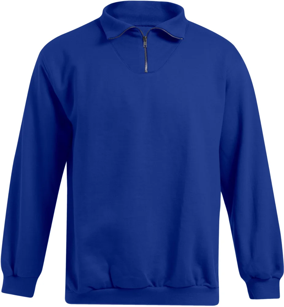 Men's sweater with 1/4 zip "Troyer"