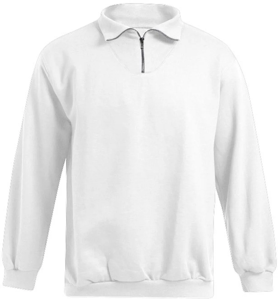 Men's sweater with 1/4 zip "Troyer"
