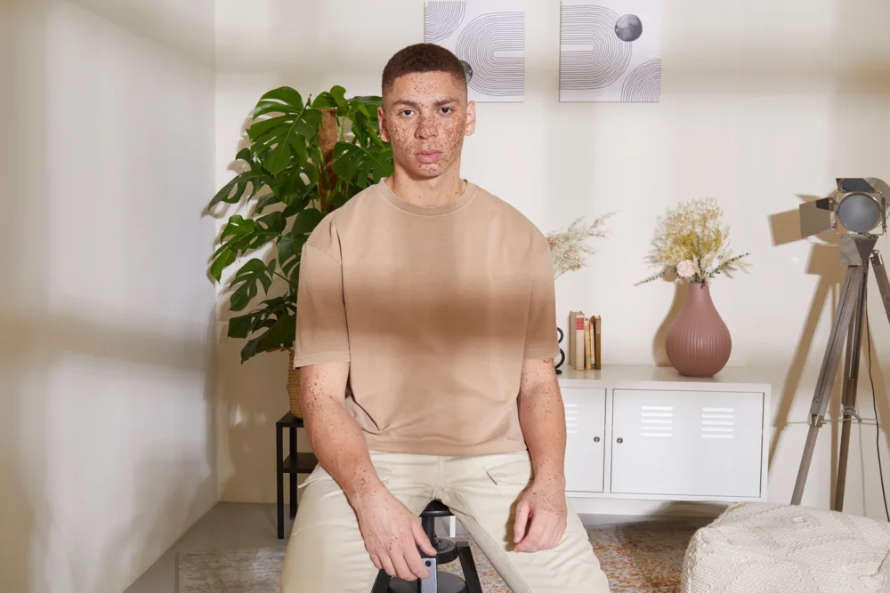 Herren T-Shirt "Acid Wash"