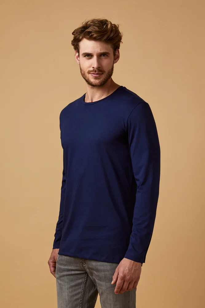 Herren T-Shirt langarm - X.O