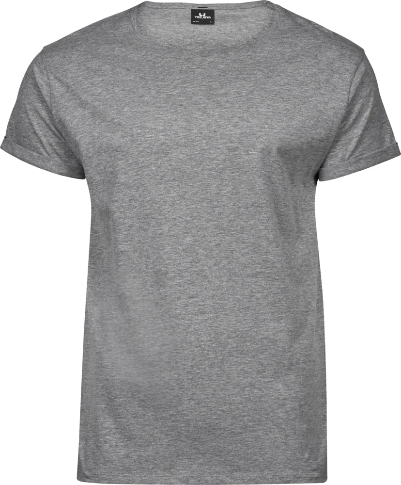 Herren T-Shirt mit Umschlag am Arm