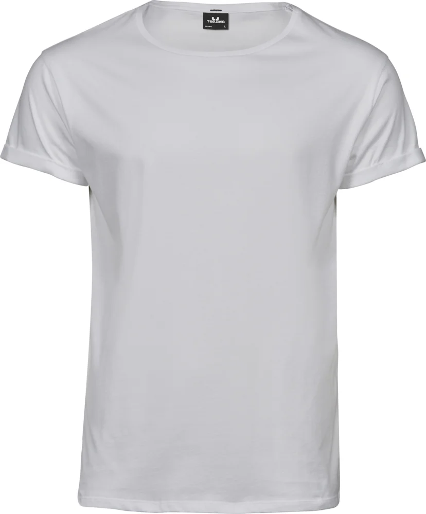 Herren T-Shirt mit Umschlag am Arm