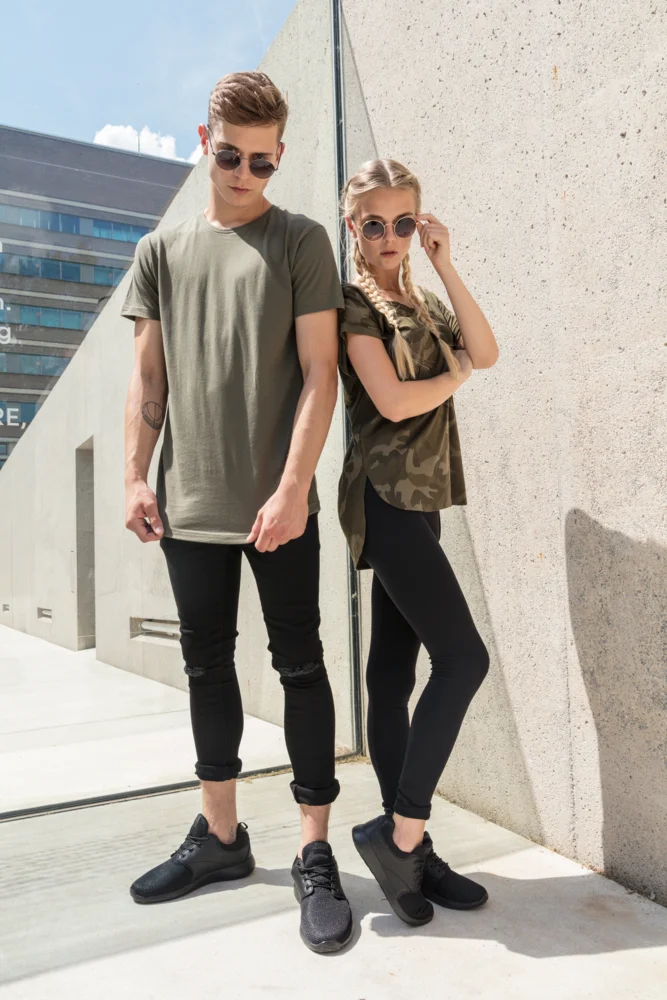 Herren T-Shirt "Shaped Long"