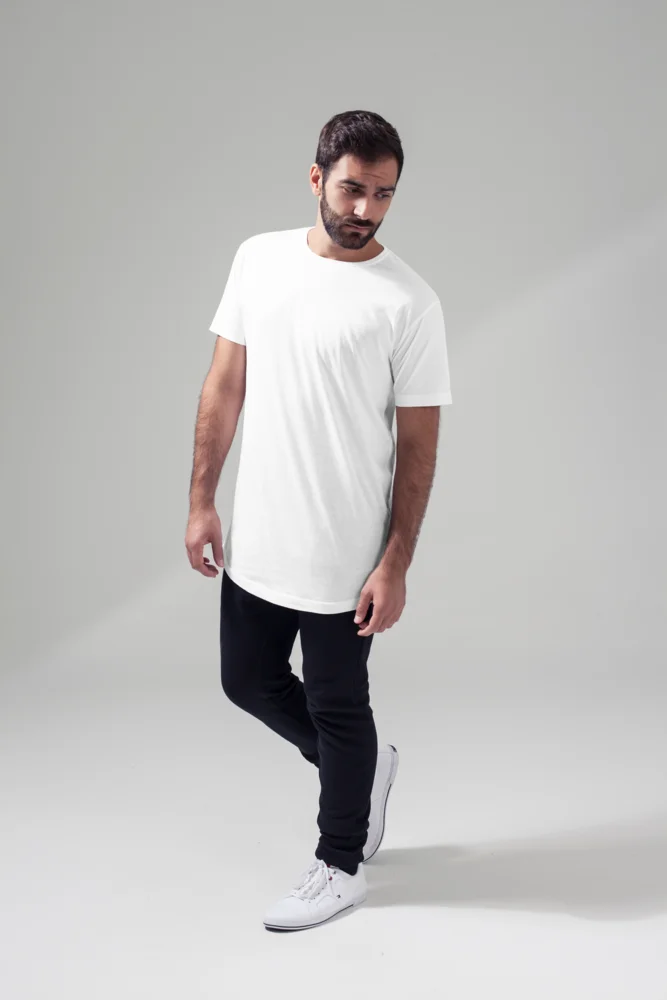 Herren T-Shirt "Shaped Long"
