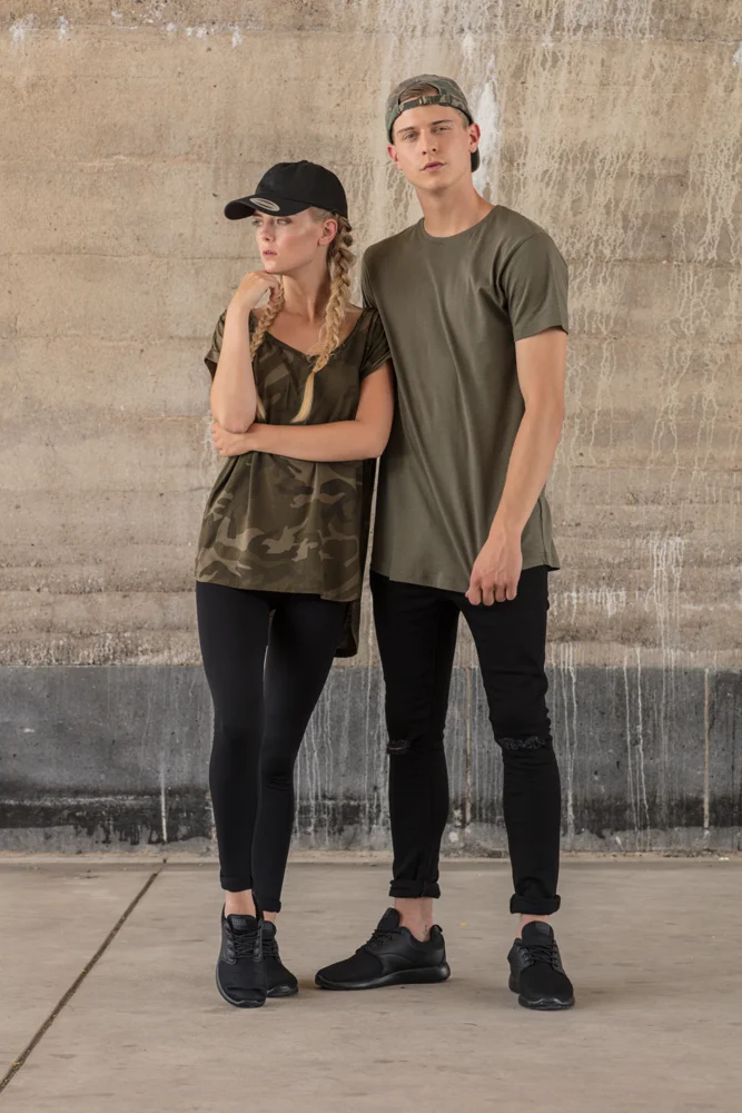 Herren T-Shirt "Shaped Long"
