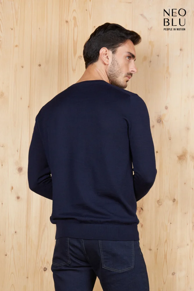 Herren V-Ausschnitt Pullover