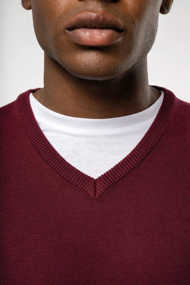 Herren V-Ausschnitt Pullover
