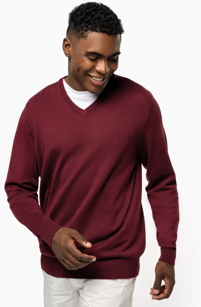 Herren V-Ausschnitt Pullover