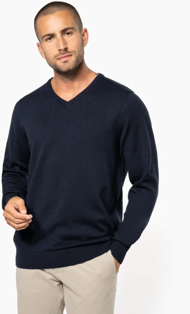 Herren V-Ausschnitt Pullover