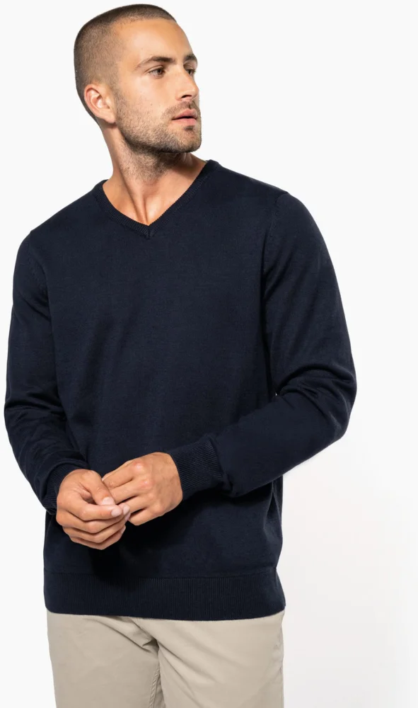 Herren V-Ausschnitt Pullover