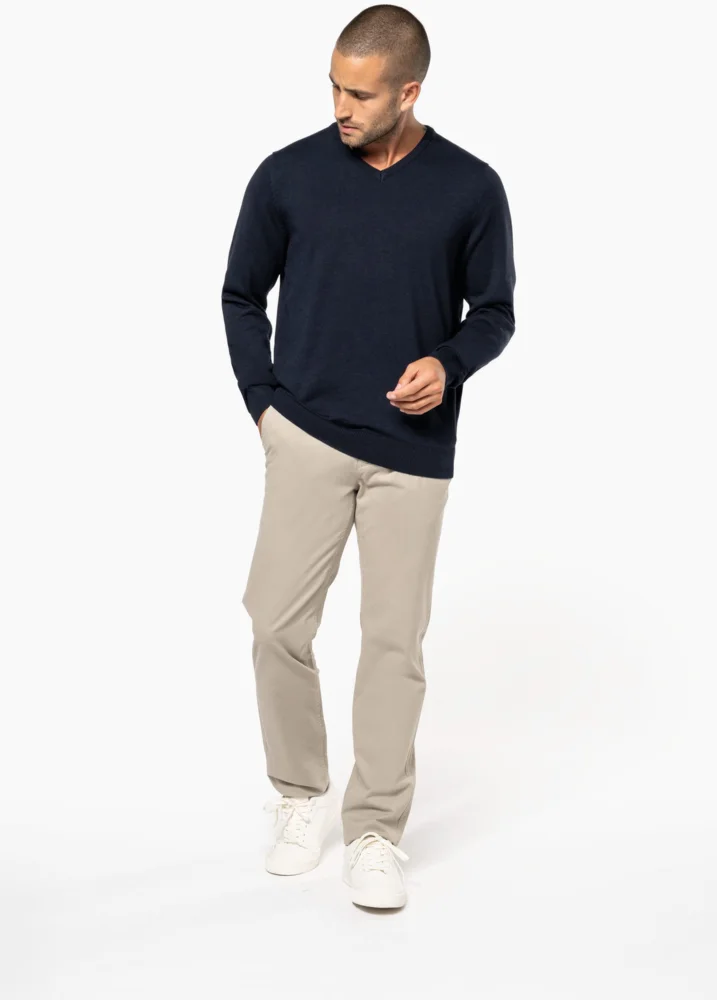 Herren V-Ausschnitt Pullover