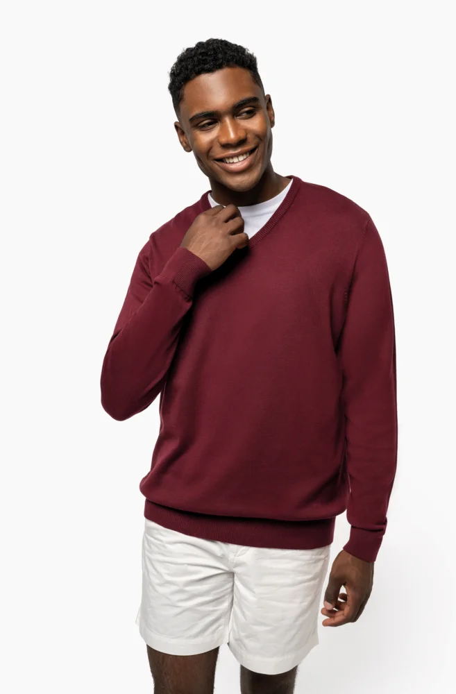 Herren V-Ausschnitt Pullover