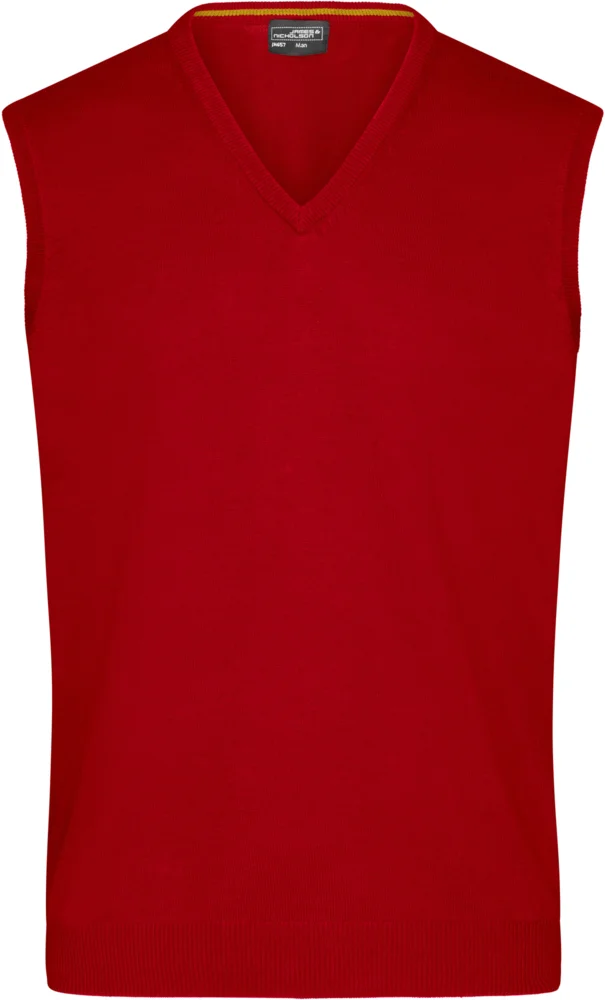 Herren V-Ausschnitt Pullunder