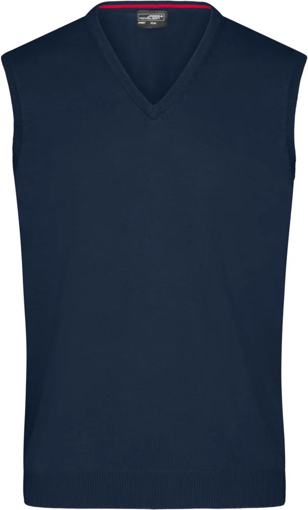 Herren V-Ausschnitt Pullunder
