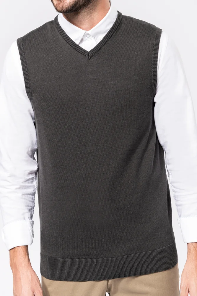 Men's V-Neck Pullover sleeveless