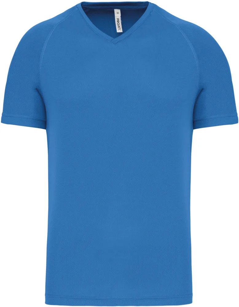 Herren V-Ausschnitt Sport Shirt