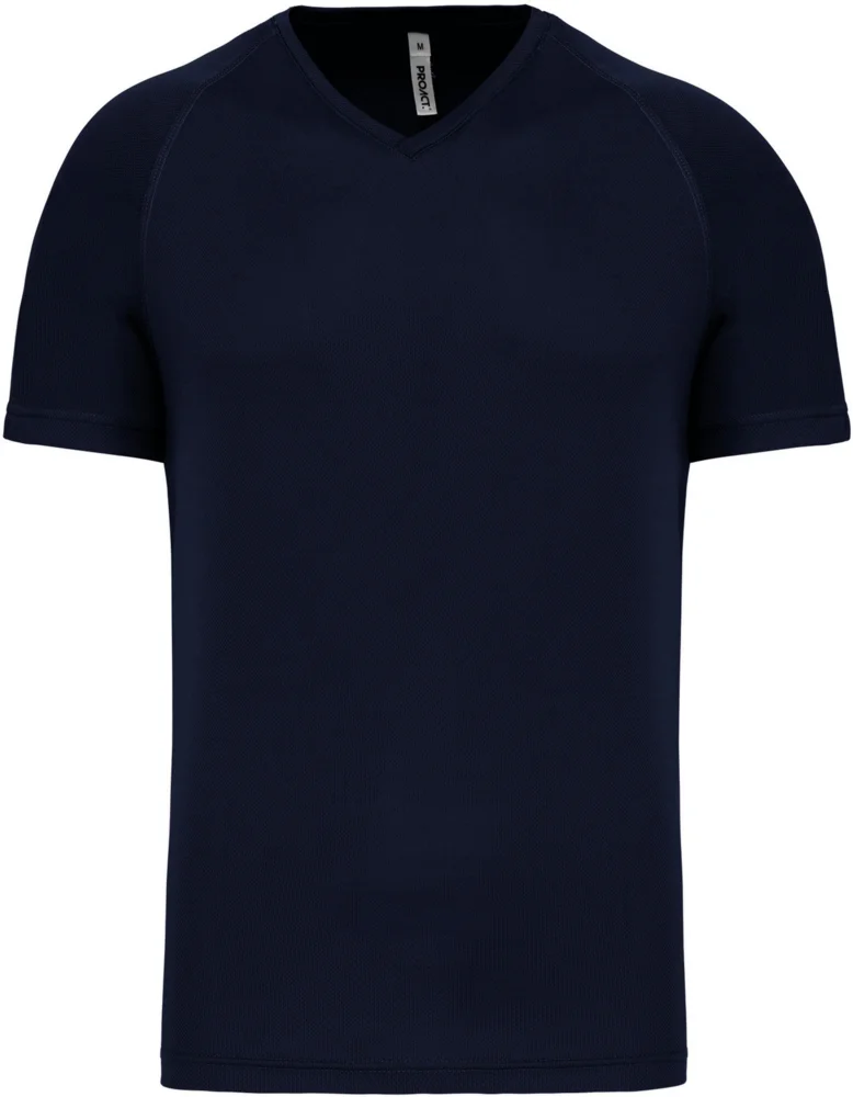Herren V-Ausschnitt Sport Shirt