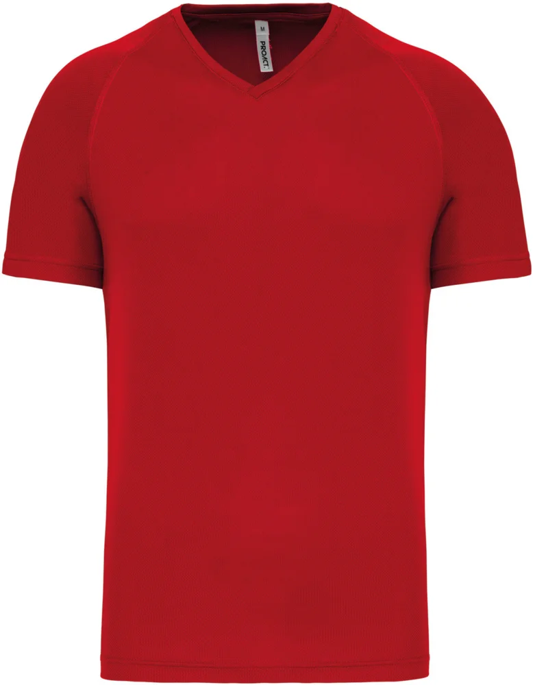 Herren V-Ausschnitt Sport Shirt