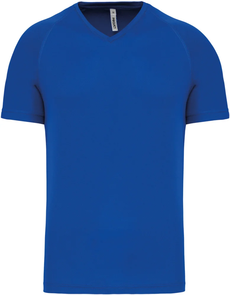 Herren V-Ausschnitt Sport Shirt