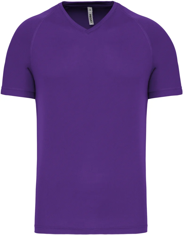 Herren V-Ausschnitt Sport Shirt