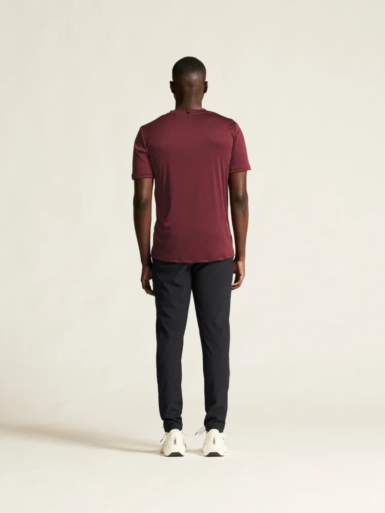 Herren V-Ausschnitt Sport Shirt