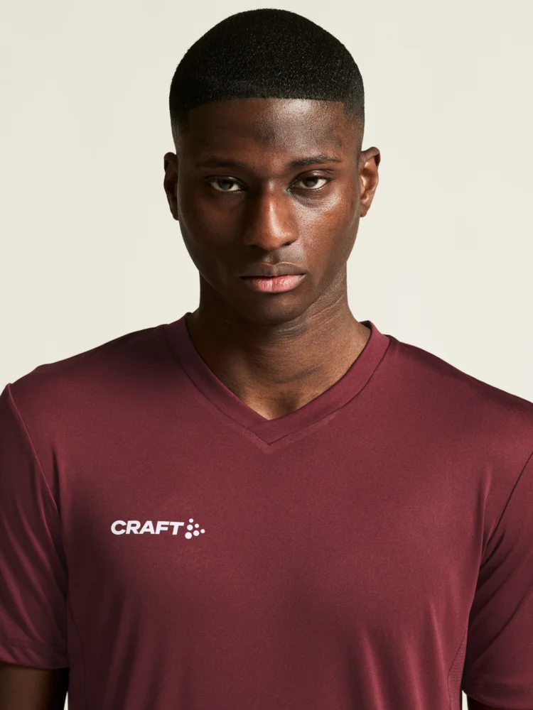 Herren V-Ausschnitt Sport Shirt