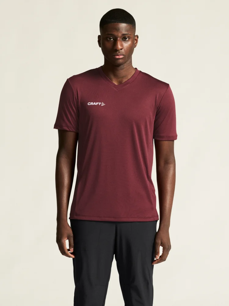 Herren V-Ausschnitt Sport Shirt