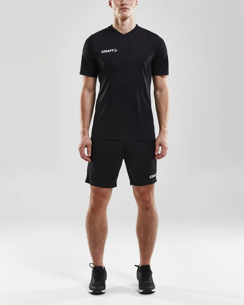 Herren V-Ausschnitt Sport Shirt