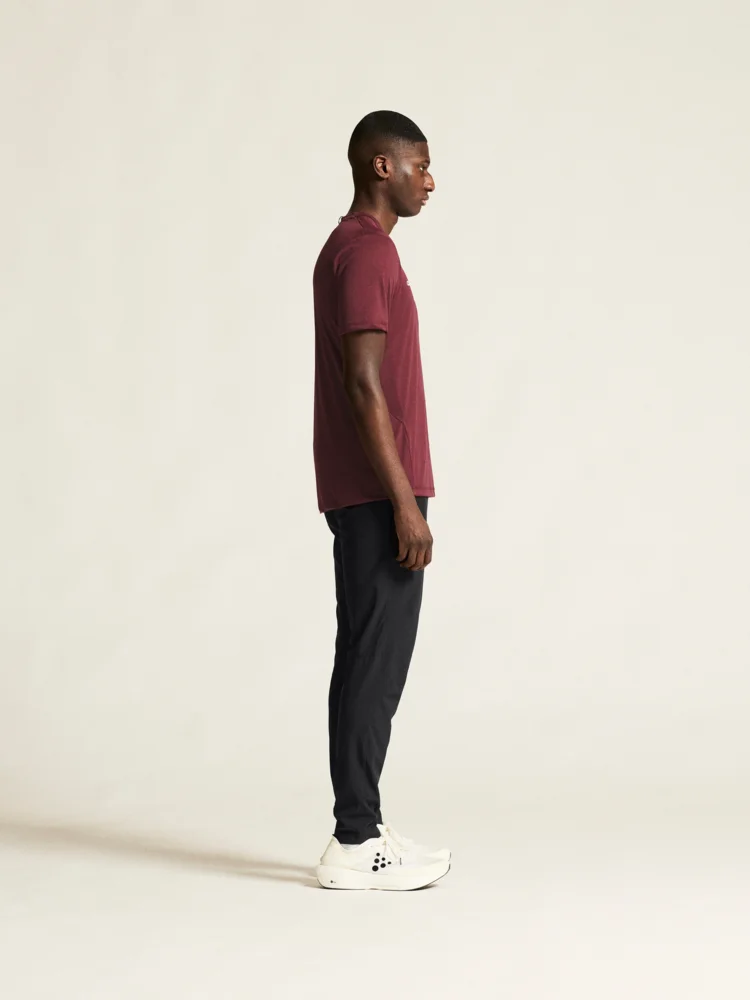 Herren V-Ausschnitt Sport Shirt