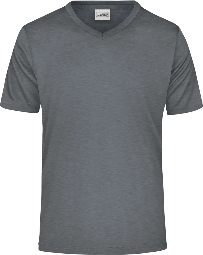 Herren V-Ausschnitt Sport T-Shirt