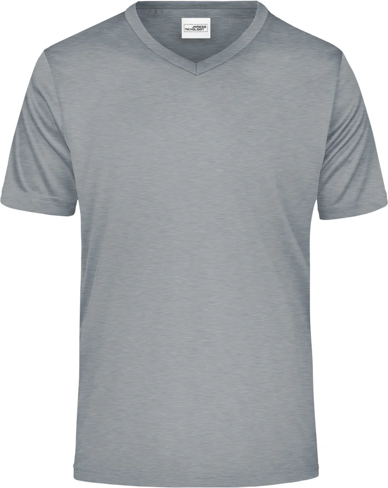 Herren V-Ausschnitt Sport T-Shirt
