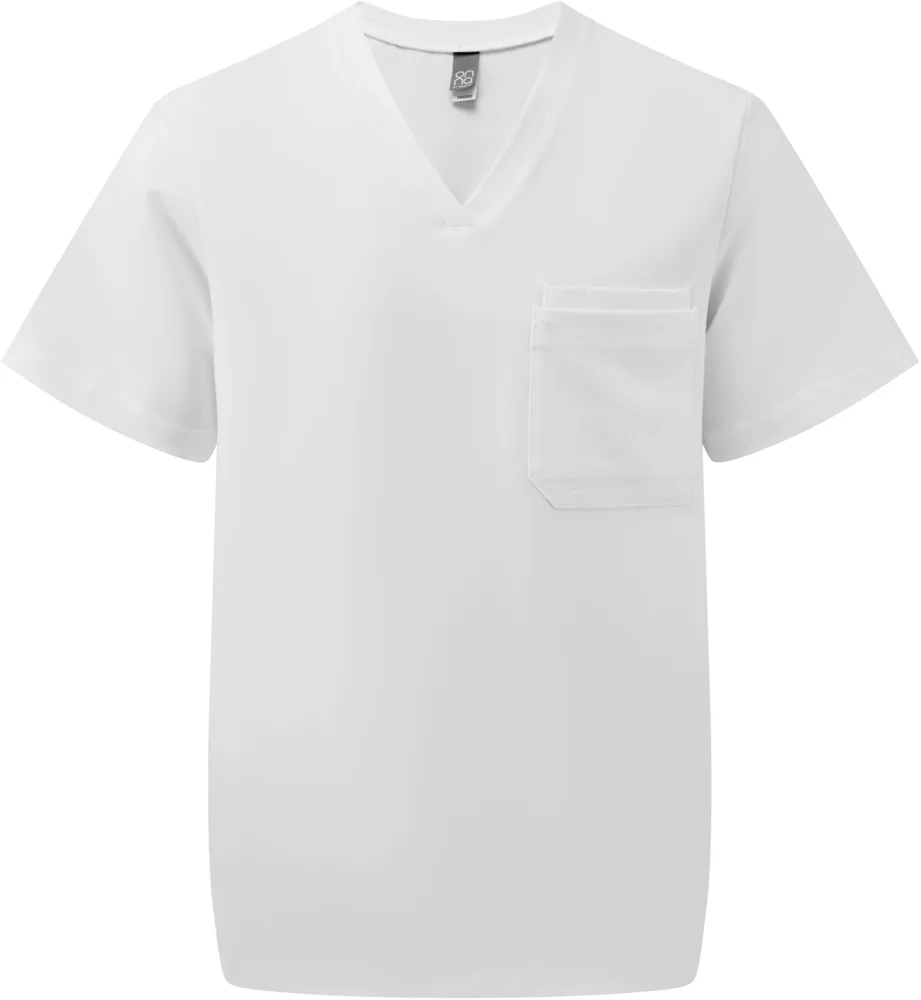 Herren V-Ausschnitt Stretch Kasack