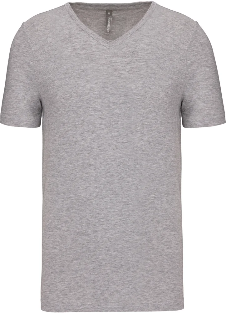 Herren V-Ausschnitt Stretch T-Shirt