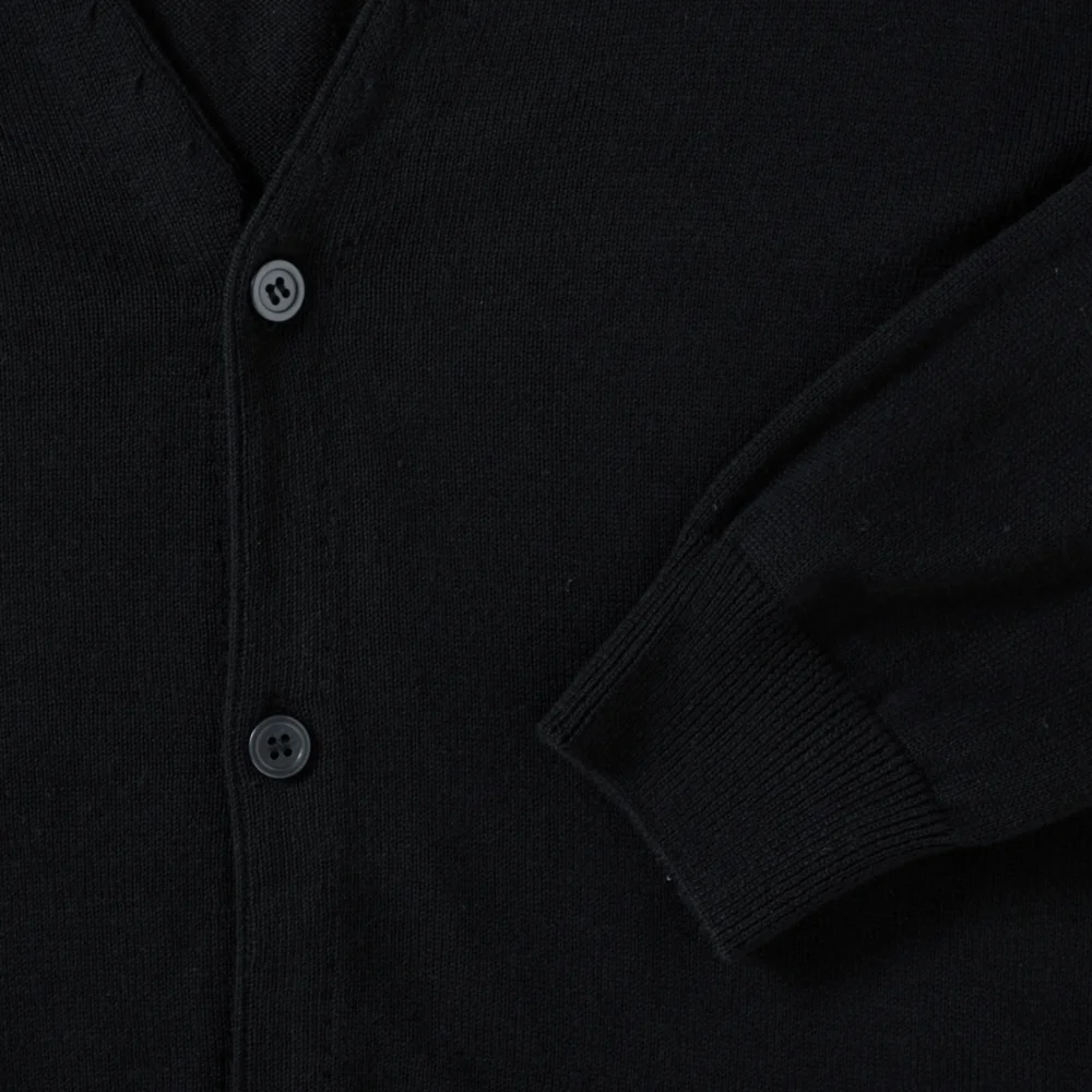 Herren V-Ausschnitt Strickjacke