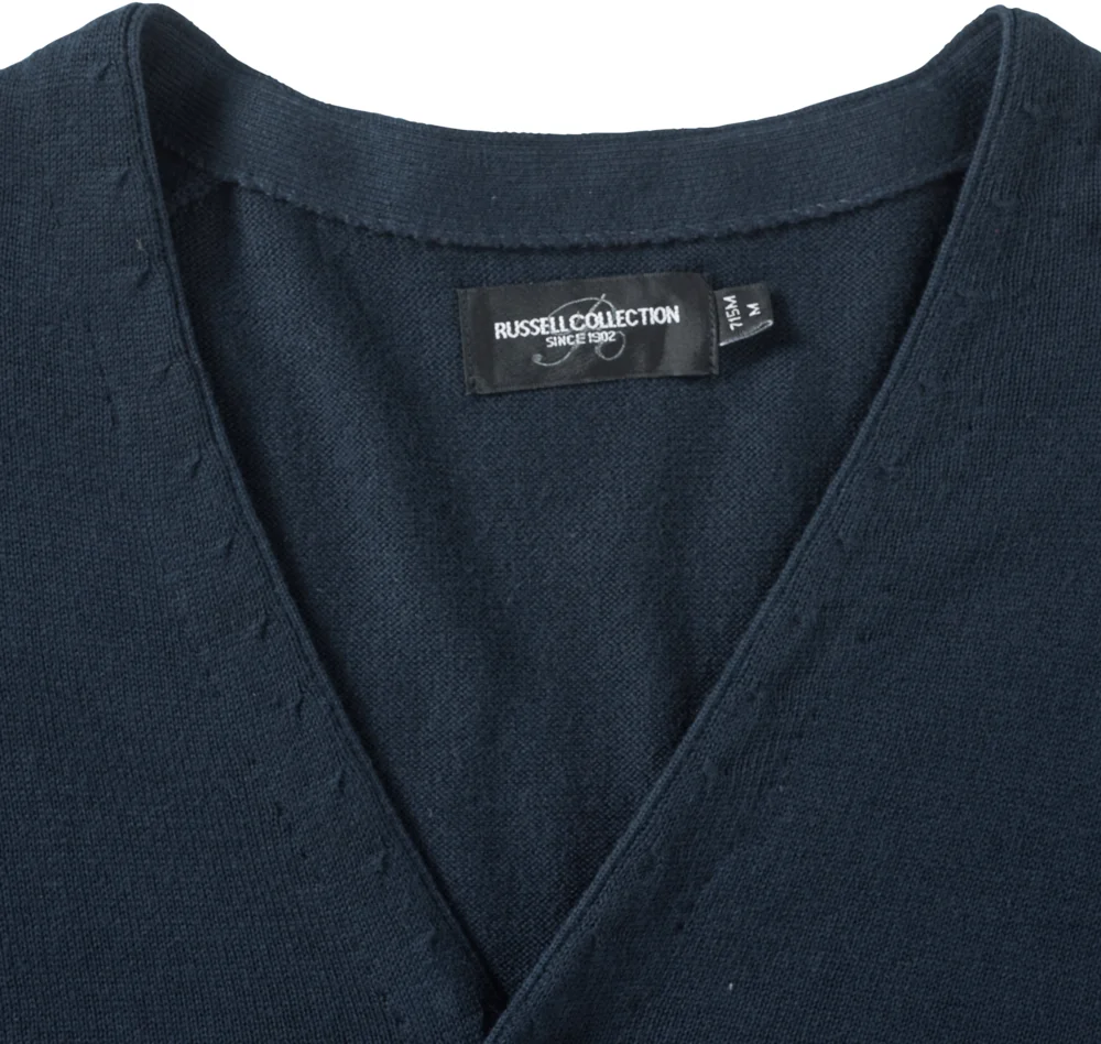 Herren V-Ausschnitt Strickjacke