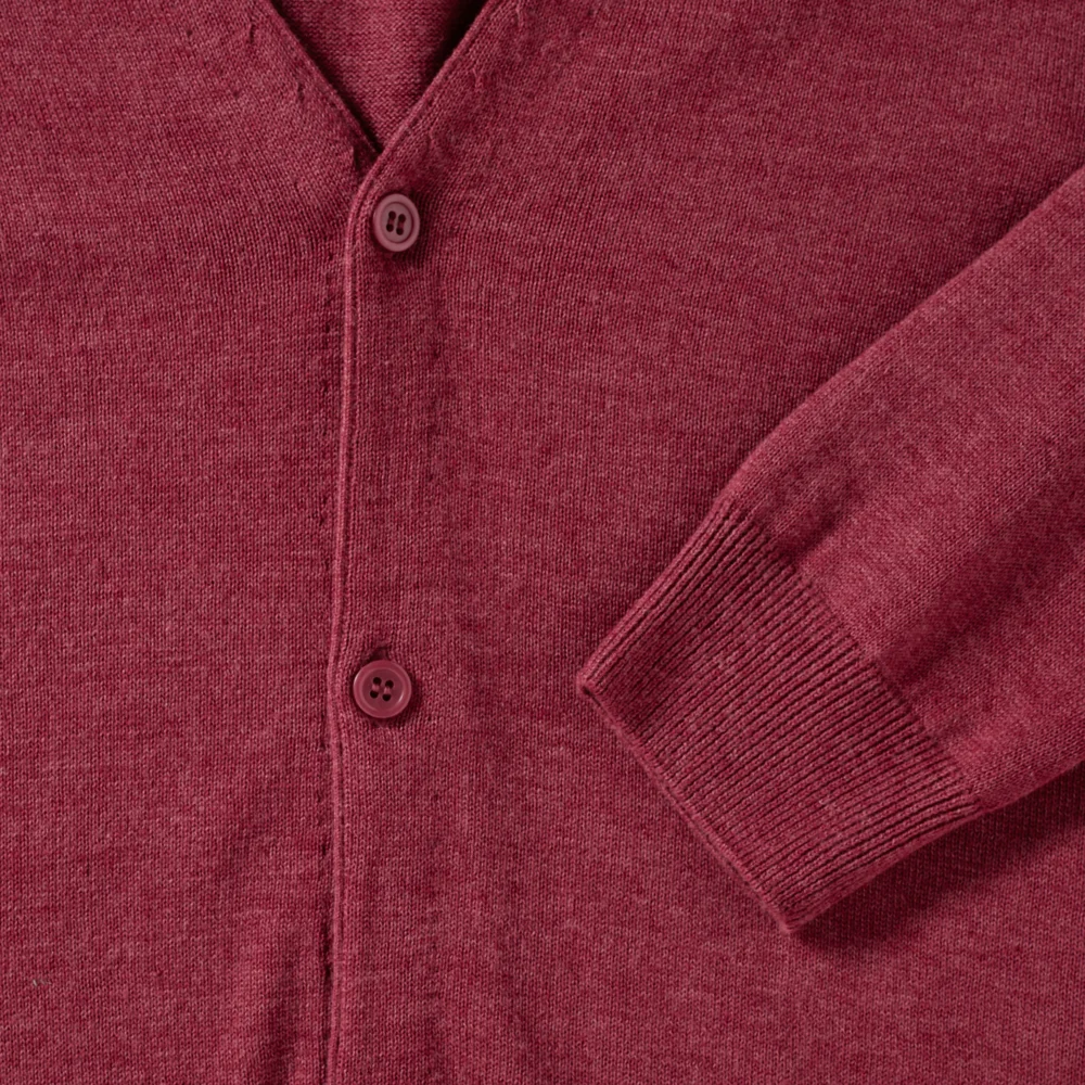 Herren V-Ausschnitt Strickjacke