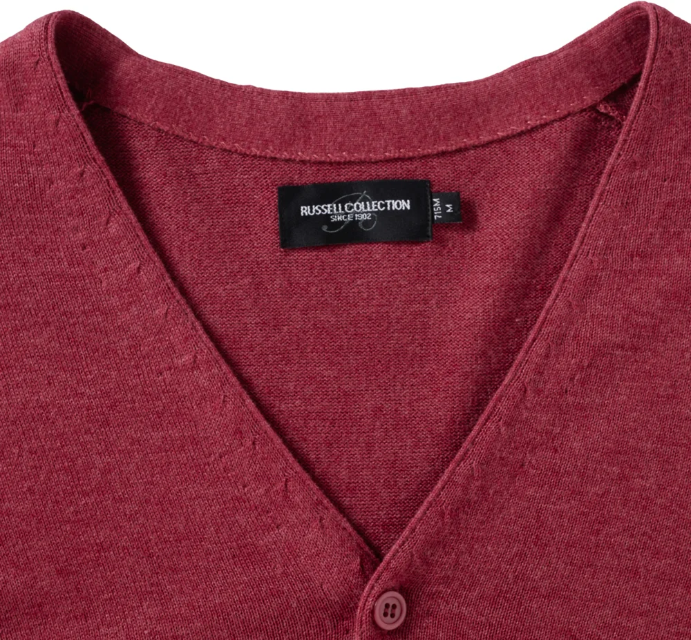 Herren V-Ausschnitt Strickjacke