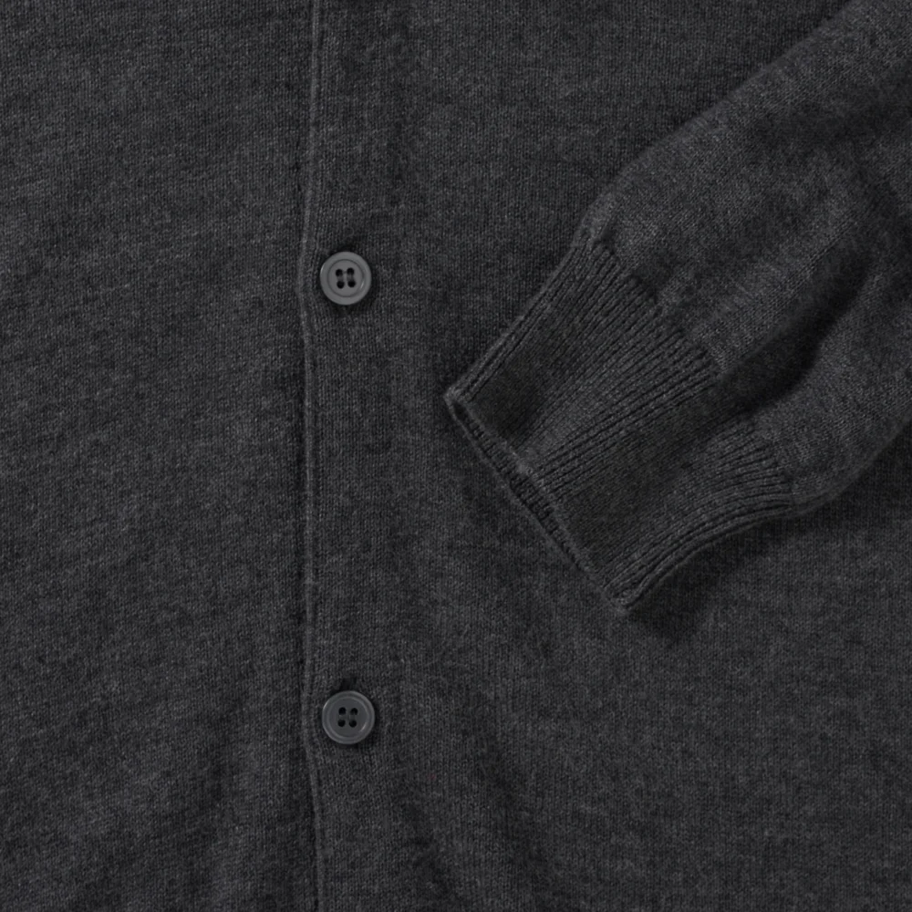 Herren V-Ausschnitt Strickjacke