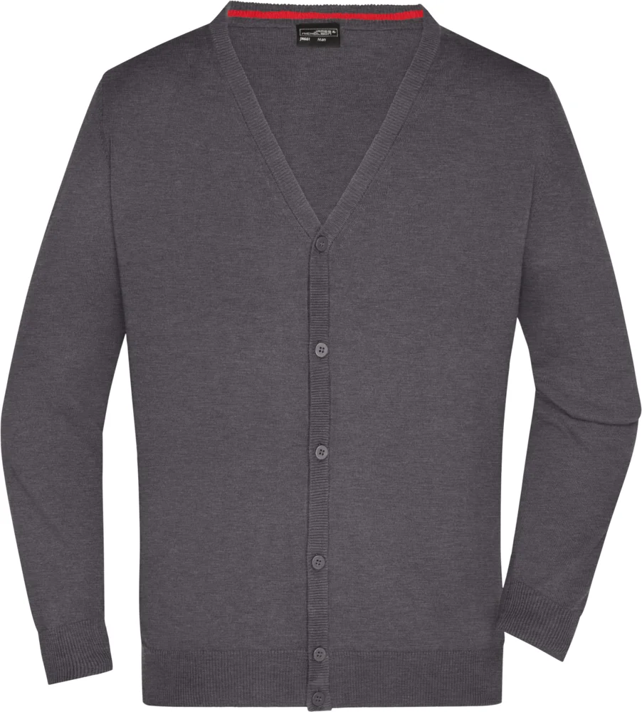 Herren V-Ausschnitt Strickjacke