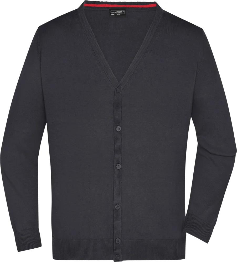 Herren V-Ausschnitt Strickjacke