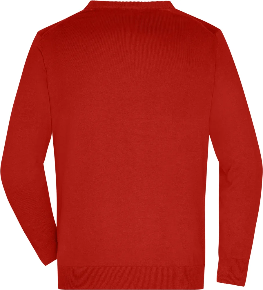 Herren V-Ausschnitt Strickjacke