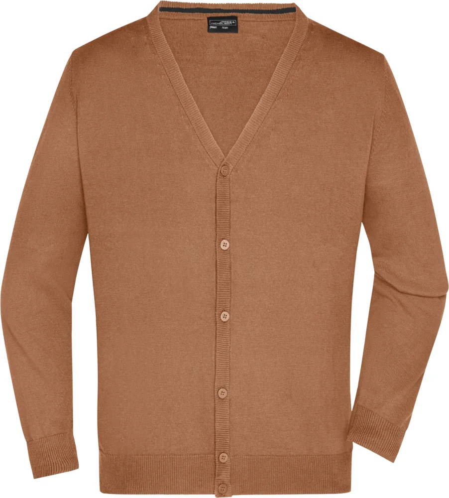 Herren V-Ausschnitt Strickjacke