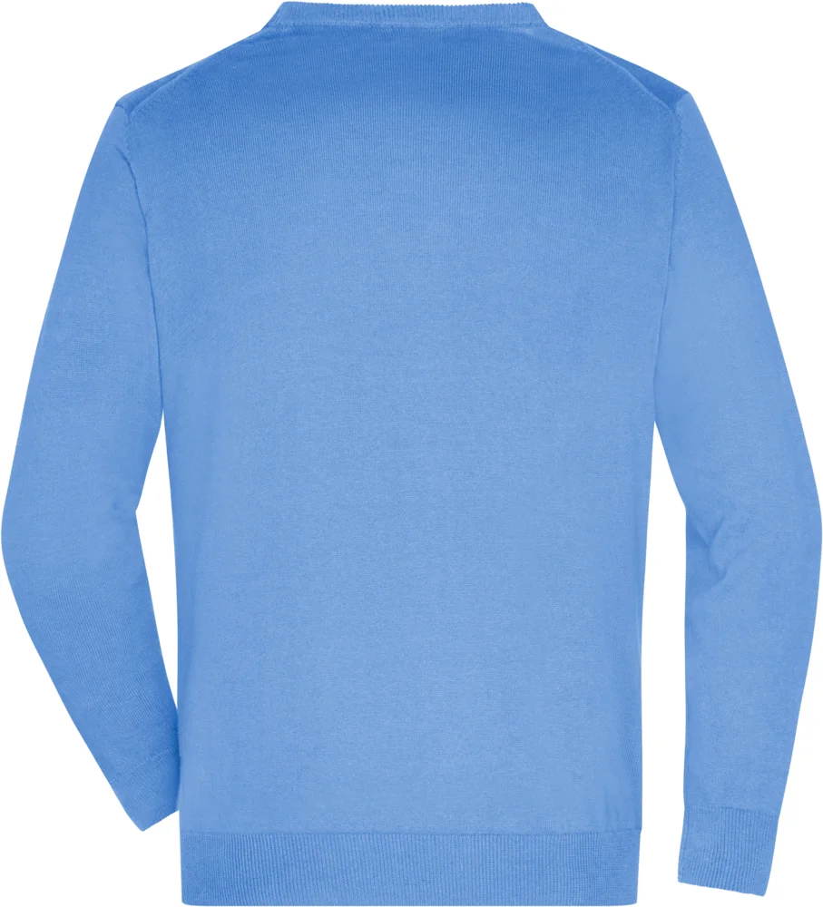 Herren V-Ausschnitt Strickjacke