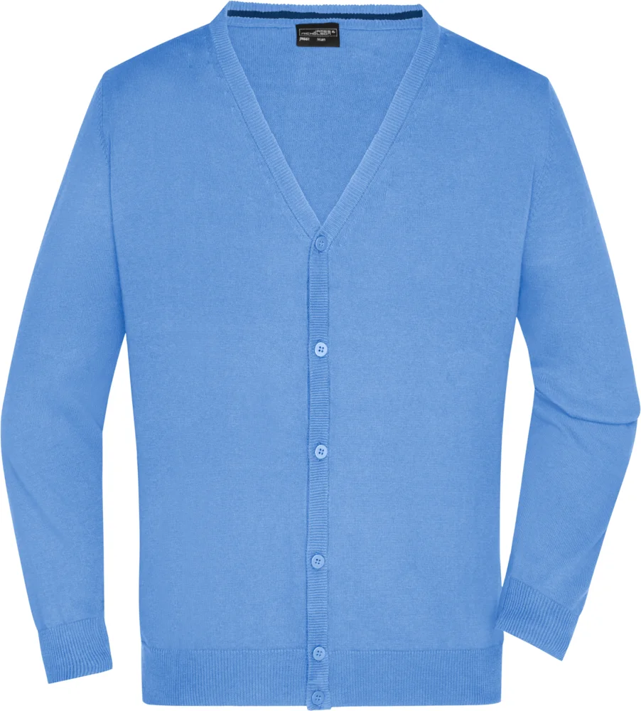 Herren V-Ausschnitt Strickjacke