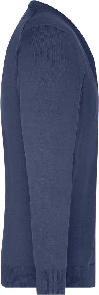 Herren V-Ausschnitt Strickjacke