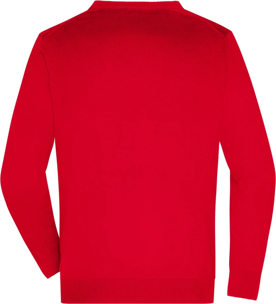 Herren V-Ausschnitt Strickjacke