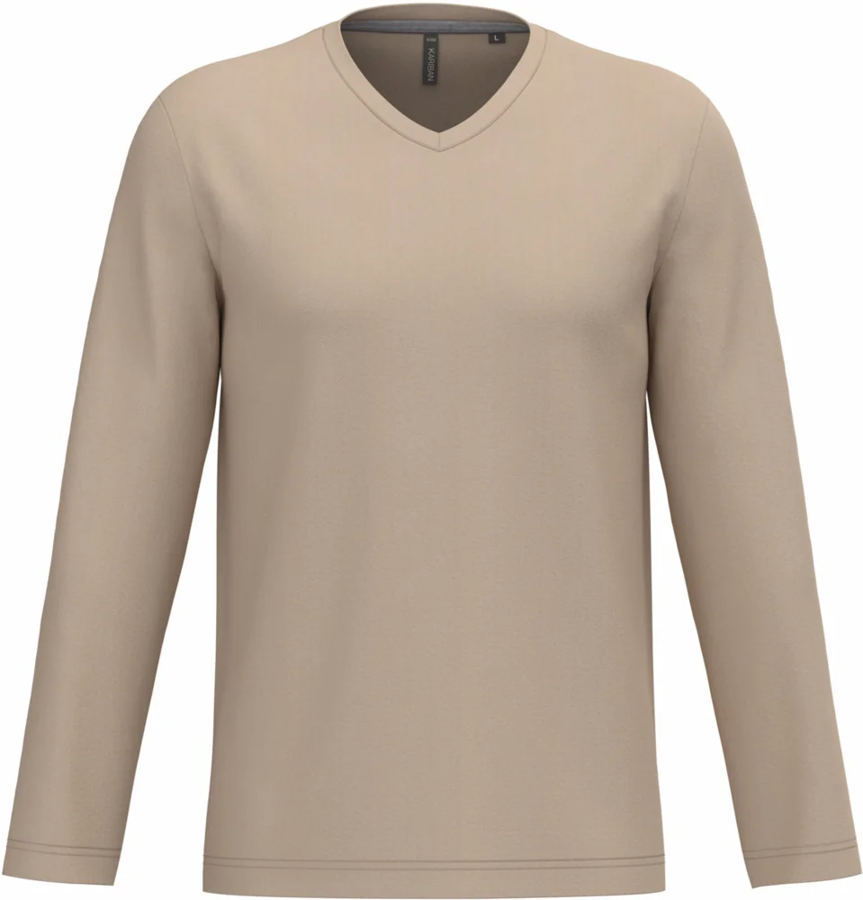 Men's V-Neck T-Shirt long-sleeve