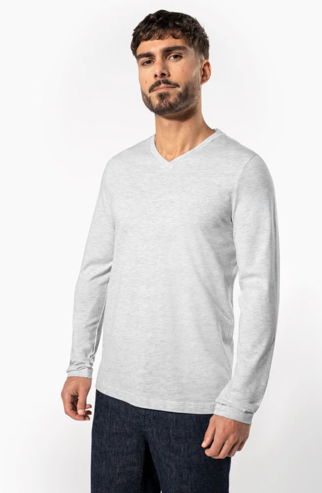 Men's V-Neck T-Shirt long-sleeve